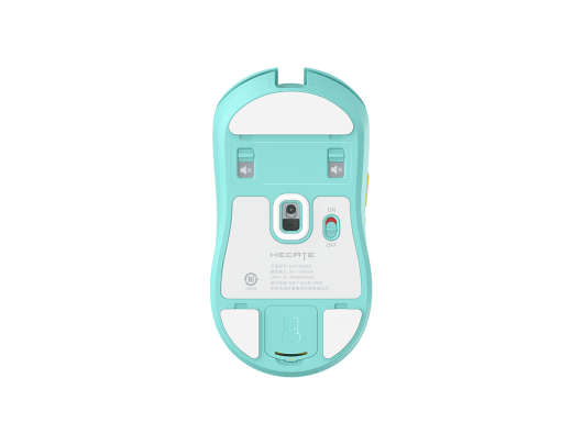 Pelė G3M Pro | Gaming Mouse | 2.4G/Bluetooth/Wired | Cyan