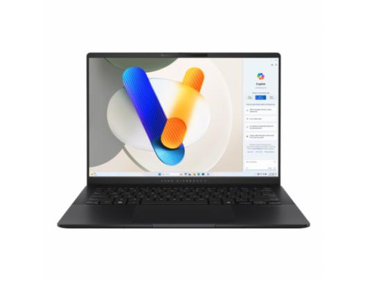 Nešiojamas kompiuteris Asus Vivobook S 14 OLED M5406WA-PP061W Neutral Black 14" OLED 3K 2880x1800 pixels Glossy AMD Ryzen AI 9 365 24GB LPDDR5X Solid
