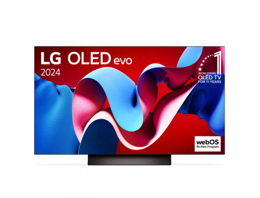Televizorius LG OLED48C41LA 48" (121 cm) OLED evo C4 4K smart TV