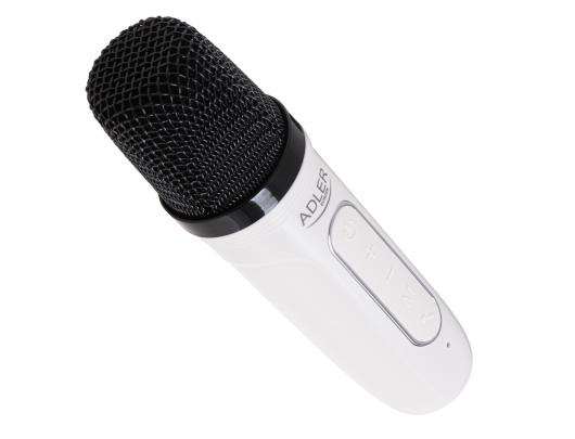 Bluetooth kolonėlė Karaoke Speaker With Microphone | AD 1199W | Bluetooth | White | Portable | Wireless connection