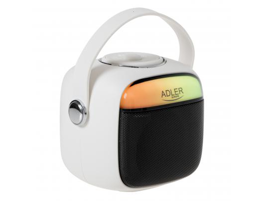 Bluetooth kolonėlė Karaoke Speaker With Microphone | AD 1199W | Bluetooth | White | Portable | Wireless connection