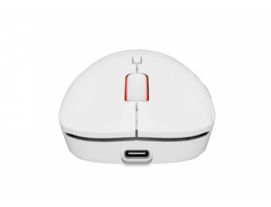 Pelė Zircon XIII Custom | Wireless | Gaming Mouse | 2.4 GHz, USB | White
