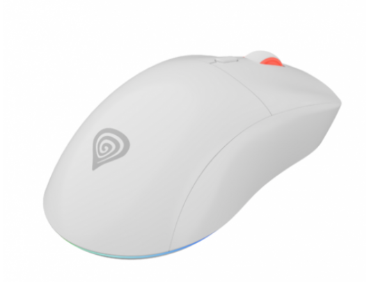 Pelė Zircon XIII Custom | Wireless | Gaming Mouse | 2.4 GHz, USB | White