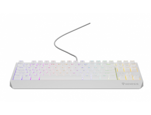Klaviatūra THOR 230 | Mechanical Gaming Keyboard | Wired | US | White | USB Type-A | Outemu Brown