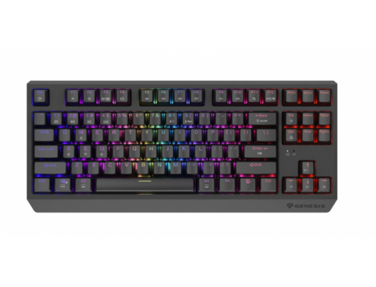 Klaviatūra THOR 230 | Mechanical Gaming Keyboard | Wireless | US | Black | 2.4 GHz, Bluetooth, USB | Outemu Panda