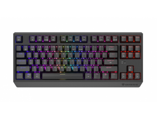 Klaviatūra THOR 230 | Mechanical Gaming Keyboard | Wireless | US | Black | 2.4 GHz, Bluetooth, USB | Outemu Red
