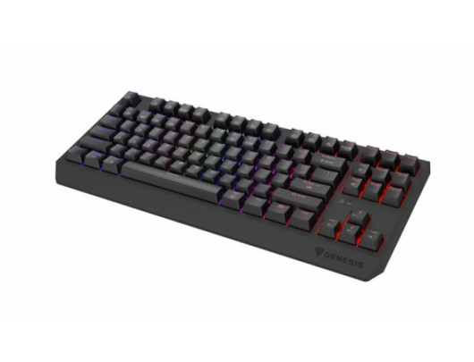 Klaviatūra THOR 230 | Mechanical Gaming Keyboard | Wireless | US | Black | 2.4 GHz, Bluetooth, USB | Outemu Red