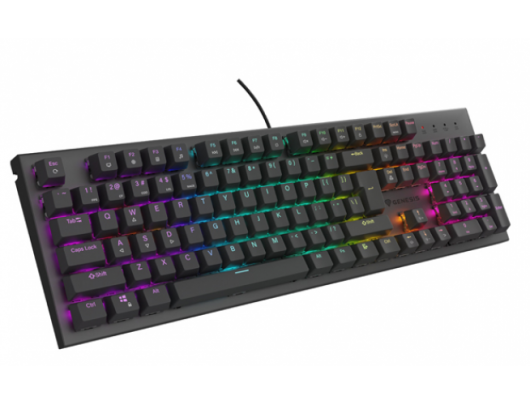 Klaviatūra THOR 303 | Mechanical Gaming Keyboard | Wired | US | Black | USB Type-A | Outemu Brown