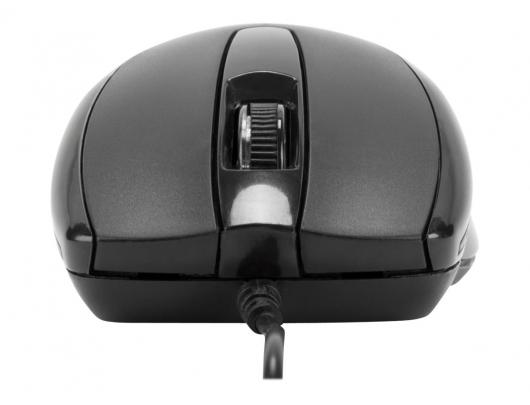 Pelė Targus Full-Size Optical Antimicrobial Wired Mouse | Mouse | Full-Size Optical Antimicrobial | Wired | Black