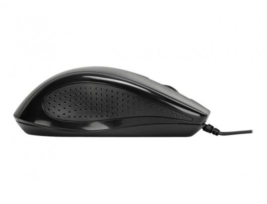 Pelė Targus Full-Size Optical Antimicrobial Wired Mouse | Mouse | Full-Size Optical Antimicrobial | Wired | Black