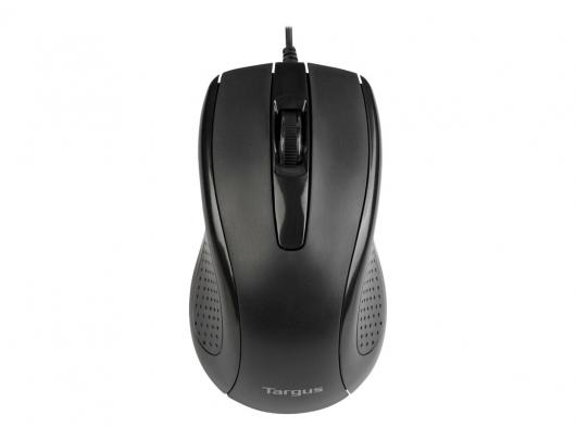Pelė Targus Full-Size Optical Antimicrobial Wired Mouse | Mouse | Full-Size Optical Antimicrobial | Wired | Black