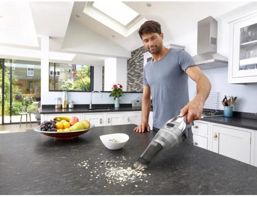 Dulkių siurblys BLACK & DECKER NVC220WC-QW 7.2 V Pilka