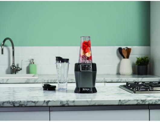 Kokteilinė Blender | BN495EU | Tabletop | 1000 W | Jar material Plastic | Jar capacity 0.7+0.7 L | Ice crushing | Black/Silver