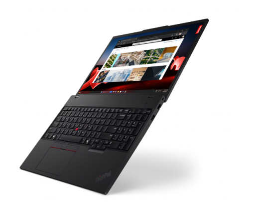 Nešiojamas kompiuteris ThinkPad T16 | Black | 16" | IPS | WUXGA | 1920x1200 pixels | Anti-glare | Intel Core U7 | 155U | 32GB | SO-DIMM DDR5 | SSD 100