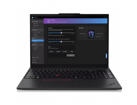 Nešiojamas kompiuteris ThinkPad T16 | Black | 16" | IPS | WUXGA | 1920x1200 pixels | Anti-glare | Intel Core U7 | 155U | 32GB | SO-DIMM DDR5 | SSD 100
