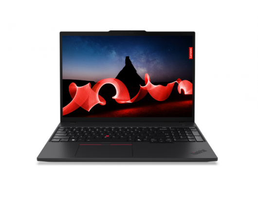 Nešiojamas kompiuteris ThinkPad T16 | Black | 16" | IPS | WUXGA | 1920x1200 pixels | Anti-glare | Intel Core U7 | 155U | 32GB | SO-DIMM DDR5 | SSD 100