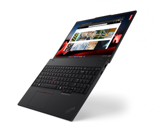 Nešiojamas kompiuteris ThinkPad T16 | Black | 16" | IPS | WUXGA | 1920x1200 pixels | Anti-glare | Intel Core U7 | 155U | 32GB | SO-DIMM DDR5 | SSD 100