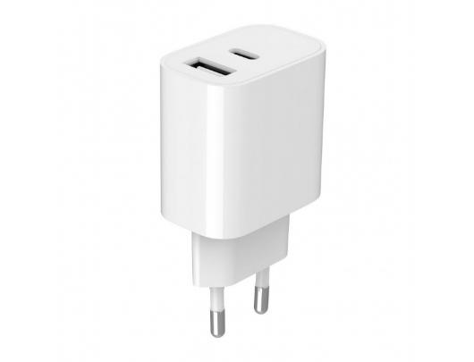 Įkroviklis Universal USB Charger | TA-UC-2AC12-01 | USB A+C