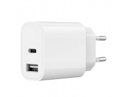 Įkroviklis Universal USB Charger | TA-UC-2AC12-01 | USB A+C