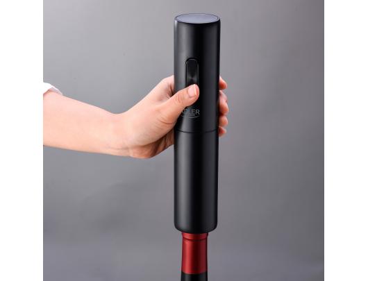 Kamščiatraukis Electric Wine Opener - Set | AD 4509 | Black