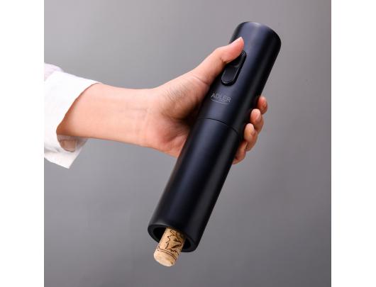 Kamščiatraukis Electric Wine Opener - Set | AD 4509 | Black