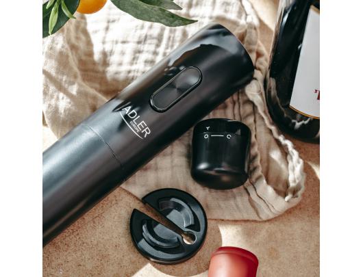 Kamščiatraukis Electric Wine Opener - Set | AD 4509 | Black
