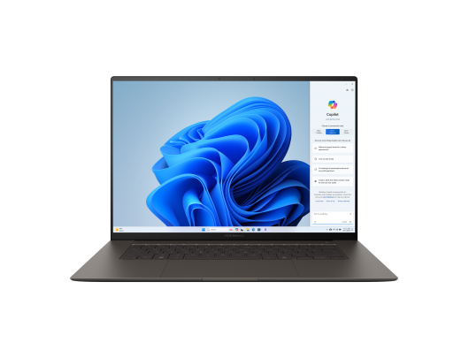 Nešiojamas kompiuteris Asus Zenbook S 16 OLED UM5606WA-RK215W, 16", 3K, AMD Ryzen AI 9, 32GB, 2000GB SSD, AMD Radeon 890M, Windows 11, Zumaia pilkas