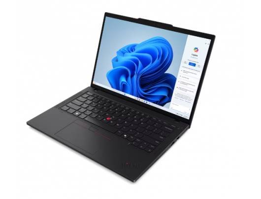 Nešiojamas kompiuteris ThinkPad T14 | Black | 14" | IPS | WUXGA | 1920x1200 pixels | Anti-glare | Intel Core U7 | 155U | 64GB | SO-DIMM DDR5 | SSD 100