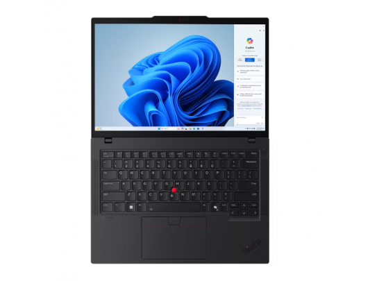 Nešiojamas kompiuteris ThinkPad T14 | Black | 14" | IPS | WUXGA | 1920x1200 pixels | Anti-glare | Intel Core U7 | 155U | 64GB | SO-DIMM DDR5 | SSD 100