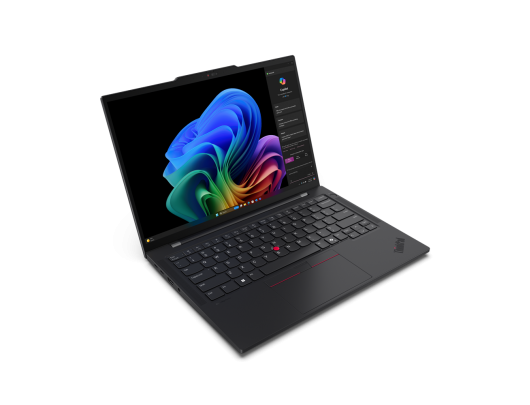 Nešiojamas kompiuteris ThinkPad T14s | Black | 14" | IPS | WUXGA | 1920x1200 pixels | Anti-glare | Snapdragon X Elite | X1E-78-100 | 32GB | Soldered L