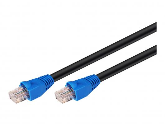 Tinklo kabelis Goobay CAT 6 50 m juodas
