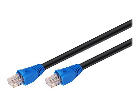 Tinklo kabelis Goobay CAT 6 60 m juodas
