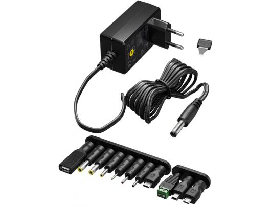 Įkroviklis Universal Power Supply 3 V - 12 V, Max. 7.2 W