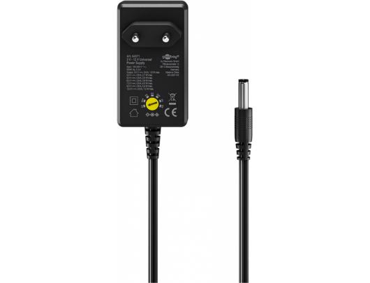 Įkroviklis Universal Power Supply 3 V - 12 V, Max. 7.2 W