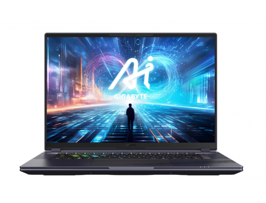 Nešiojamas kompiuteris AORUS 9KG-43EEC54SH | Dark gray | 16" | QHD | 2560x1600 pixels | 165 Hz | Intel Core i7 | i7-13650HX | 16GB | SODIMM DDR5 | SSD