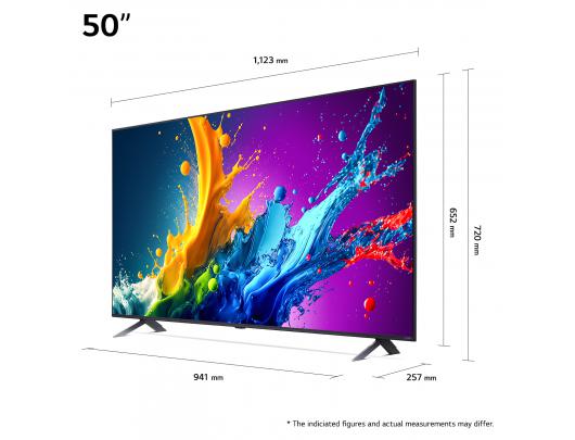Televizorius Smart TV | 50QNED80T3A | 50" | 127 cm | 4K UHD (2160p) | webOS