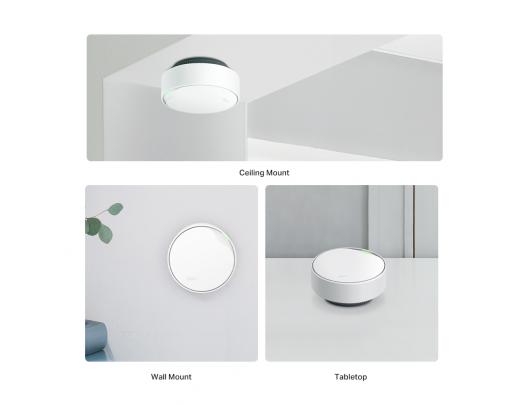 Maršrutizatorius TP-Link Deco X50-PoE V2 - Wi-Fi system - Wi-Fi 6 - desktop, wall-mountable, ceiling-mountable | 1-port switch | AX3000 | 2.4 GHz / 5