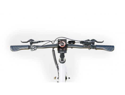 Elektrinis dviratis Hybrid E-Bike | 250 W | 21" | White Glossy