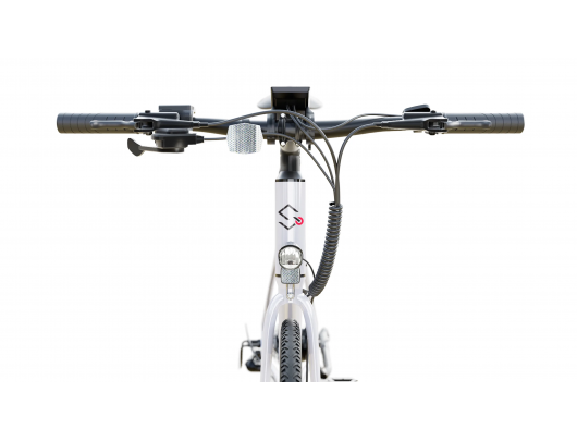 Elektrinis dviratis Hybrid E-Bike | 250 W | 21" | White Glossy