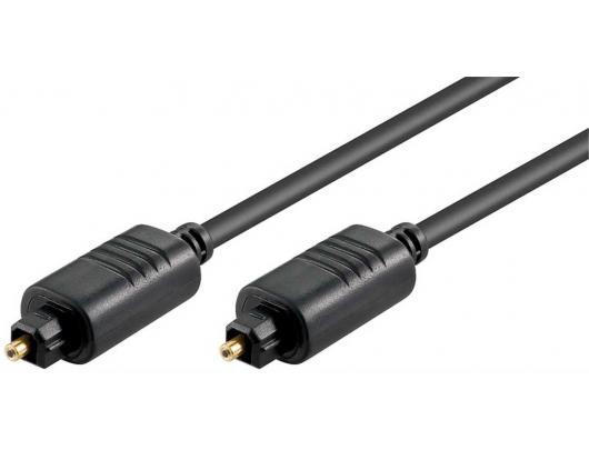 Kabelis Goobay 51223 TOSLINK Cable 5 m, Black