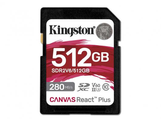 Atminties kortelė Kingston Canvas React 512GB