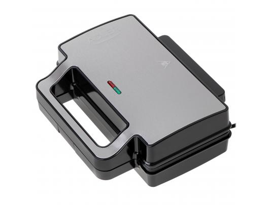 Sumuštinių keptuvė Adler AD 3073 1000 W Nerūdijantis plienas/Juoda