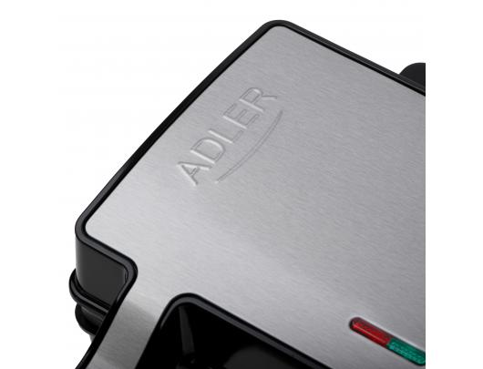 Sumuštinių keptuvė Adler AD 3073 1000 W Nerūdijantis plienas/Juoda