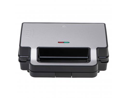 Sumuštinių keptuvė Adler AD 3073 1000 W Nerūdijantis plienas/Juoda