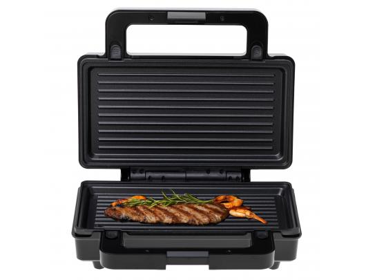Sumuštinių keptuvė Adler AD 3073 1000 W Nerūdijantis plienas/Juoda