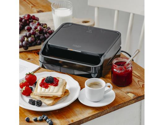 Sumuštinių keptuvė Sandwich maker 2 in 1 | AD 3070b | 850 W | Number of plates 2 | Black