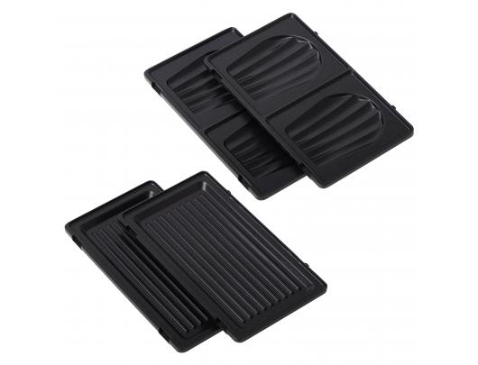Sumuštinių keptuvė Sandwich maker 2 in 1 | AD 3070b | 850 W | Number of plates 2 | Black