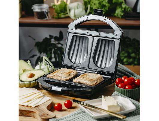 Sumuštinių keptuvė Sandwich Maker | AD 3069 | 750 W | Number of plates 1 | Black