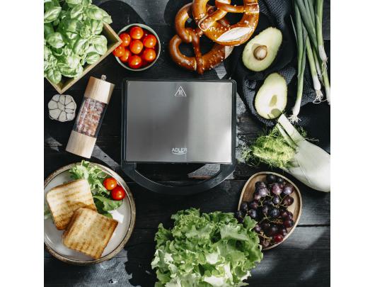 Elektrinis grilis Electric grill | AD 3068 | Electric Grill | 750 W | Black