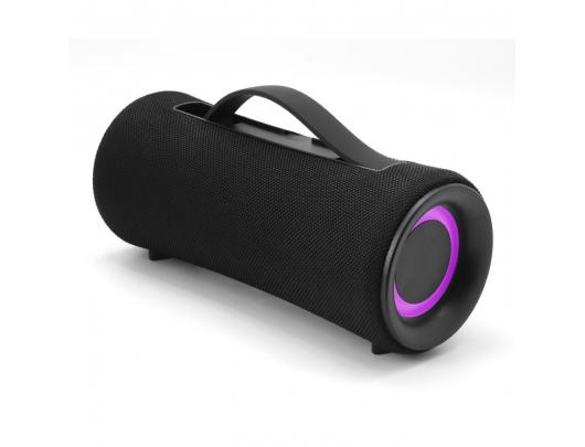 Bluetooth kolonėlė LED Boombox Speaker | SPK-BT-LED-04 | Bluetooth | Black | 4 Ω | Portable | Wireless connection